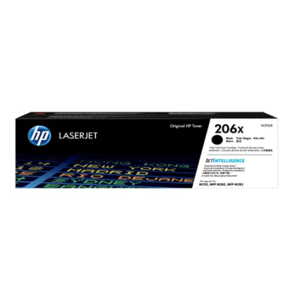 HP 206X LASERJET PRINTER TONER W2110X - BLACK