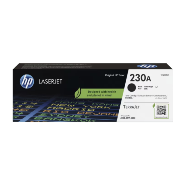 HP 230A Original LaserJet Toner Cartridge- Black