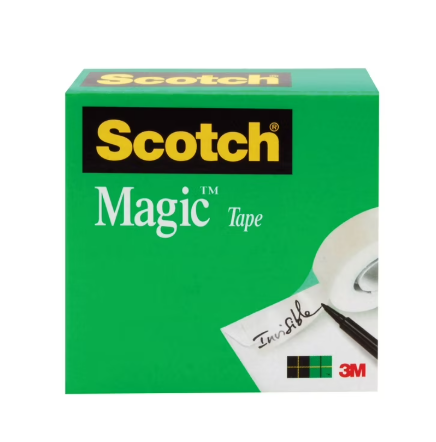 3M SCOTCH MAGIC TAPE 810A 1/2" X 36YDS
