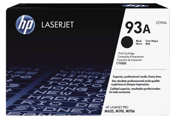 HP 93A TONER CARTRIDGE CZ192A