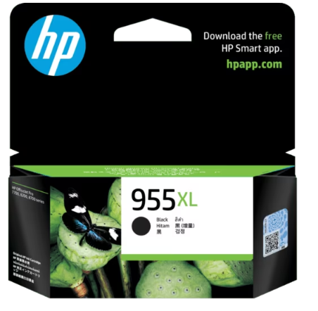 HP 955XL INK CARTRIDGE L0S72AA - Black