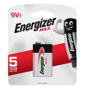 ENERGIZER ALKALINE BATTERY 9V1