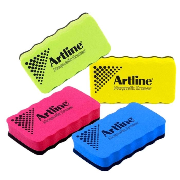 ARTLINE MAGNETIC WHITEBOARD DUSTER ERTMM-ASSORTED COL