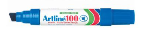 ARTLINE EK100 PERMANENT MARKER - Blue