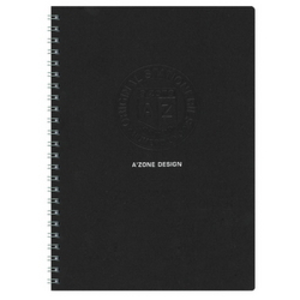 AZONE A4 UNO NOTE BOOK - Black