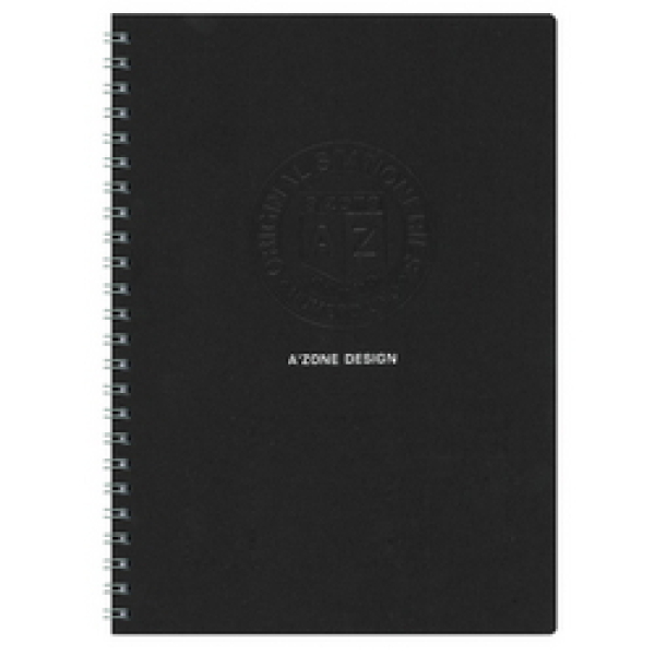 AZONE A5 UNO NOTE BOOK - Black