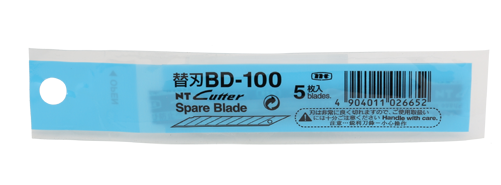 NT CUTTER BLADE BD100 (5 BLADES/PKT)