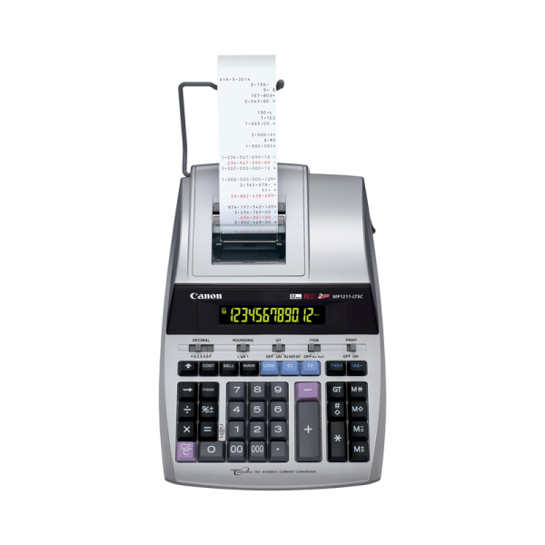 CANON 2 COLOR PRINTER CALCULATOR MP1211-LTSC