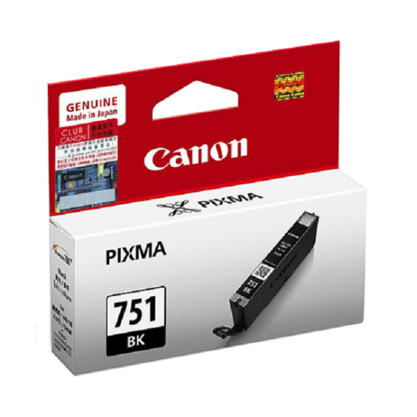 CANON INK CARTRIDGE CLI751 - Black CANON INK CARTRIDGE CLI751 - Black