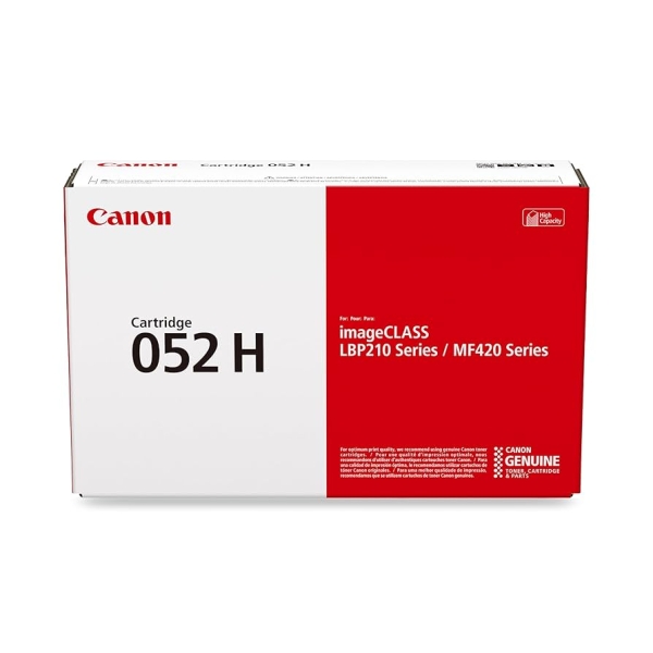 CANON TONER CARTRIDGES 052 HIGH CAP - Black