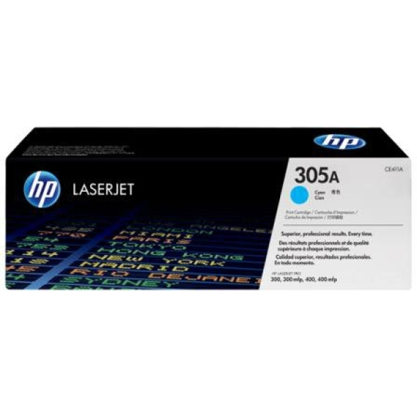 HP LASERJET TONER CE411A - Cyan