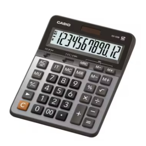 CASIO CALCULATOR 12 DIGHT GX-120B