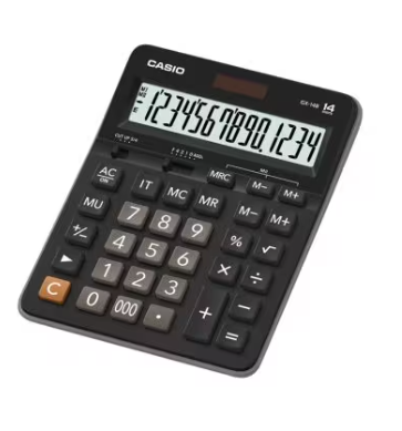 CASIO CALCULATOR 14 DIGIT GX-14