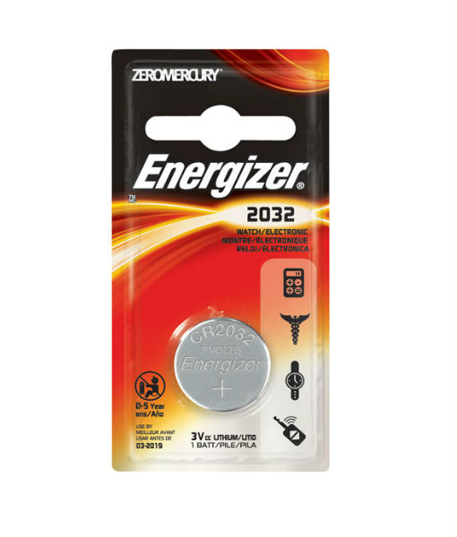 ENERGIZER 3V BATTERY CR2032
