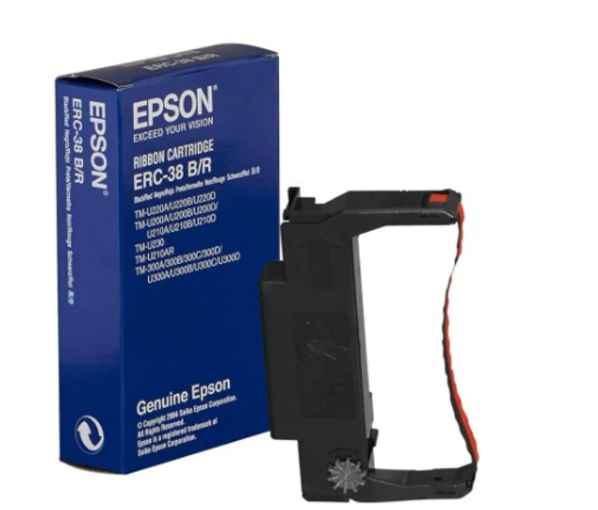 EPSON ERC-38 BLACK CARTRIDGE RIBBON