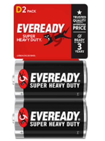 EVEREADY (BLACK CAT) D SIZE BATTERY
