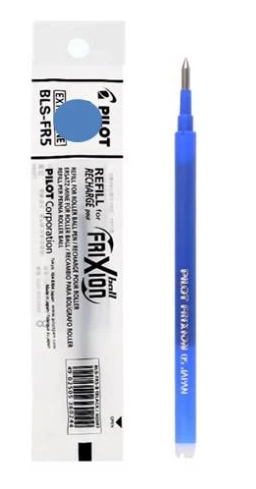 PILOT FRIXION BALL PEN REFILL 0.7MM - BLUE
