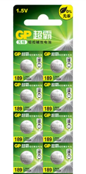 GP LR1130 BUTTON CELL BATTERY/189 (LR54)