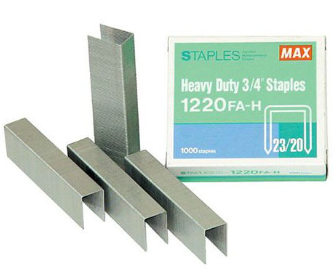 MAX HEAVY DUTY STAPLER 1220FA-H 3/4 INCH