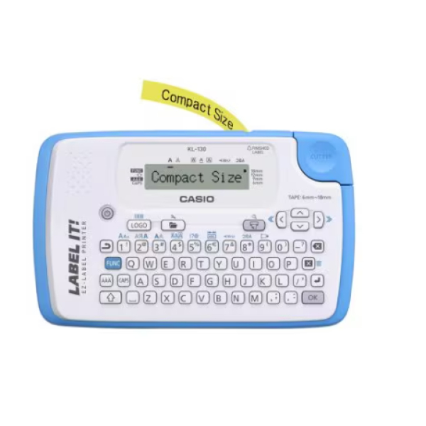 CASIO KL-130W EZ LABEL PRINTER