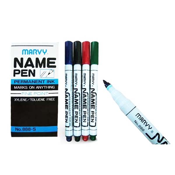 MARVY 888 NAME PEN - Black