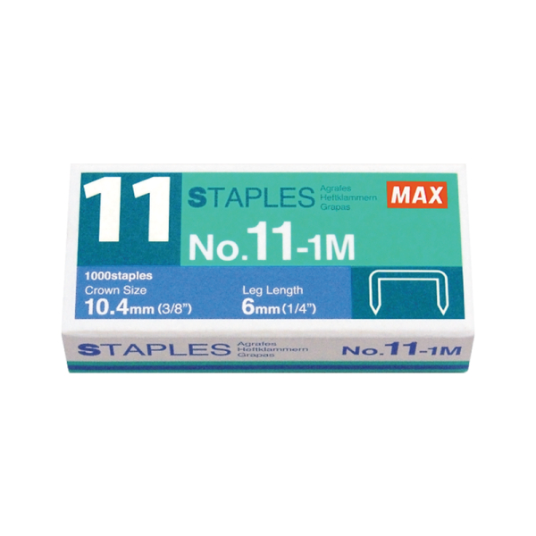 MAX STAPLES NO. 11-1M (refill)