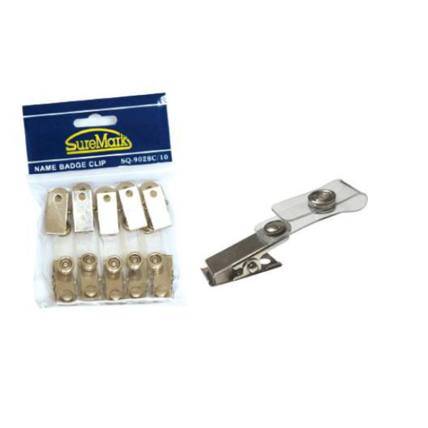SUREMARK NAME BADGE CHIP, METAL SQ9028