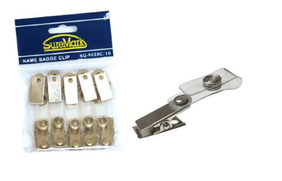 SUREMARK NAME BADGE CHIP, METAL SQ9028