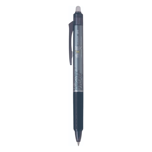 PILOT FRIXION CLICKER PEN 0.5MM - Black (BLRT-FR5)