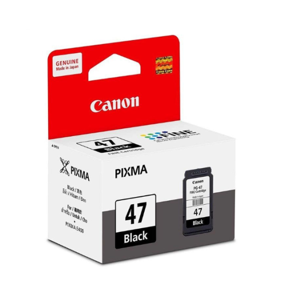CANON PG-47 BLACK BLACK INK CARTRIDGE
