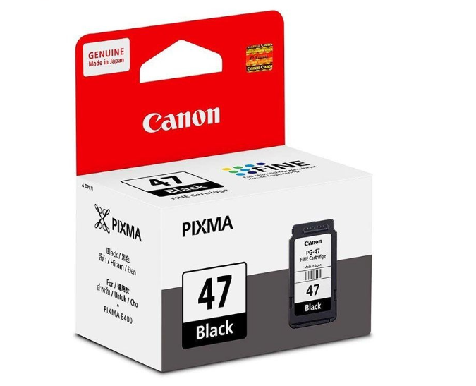 CANON PG-47 BLACK BLACK INK CARTRIDGE