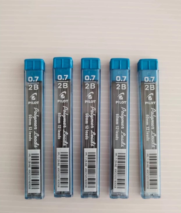 PILOT PENCIL LEAD POLYMER 0.7MM "2B"