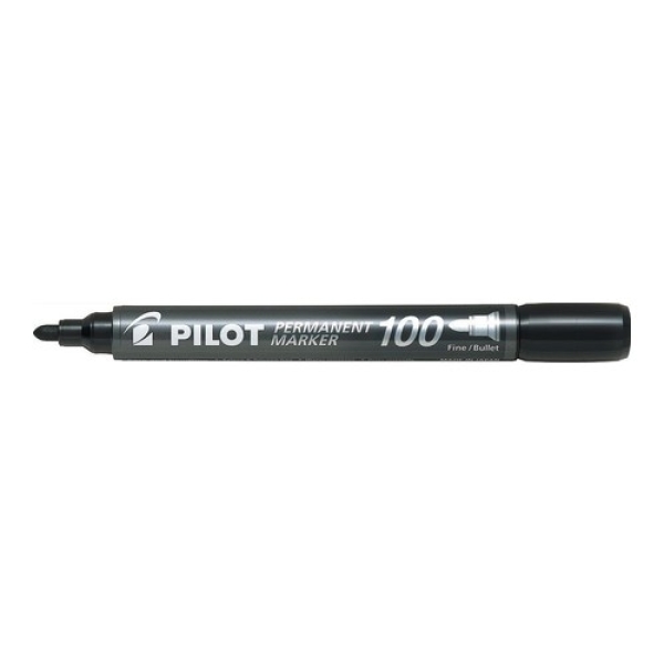 PILOT PERMANENT FINE MARKER SCA 100 - Black