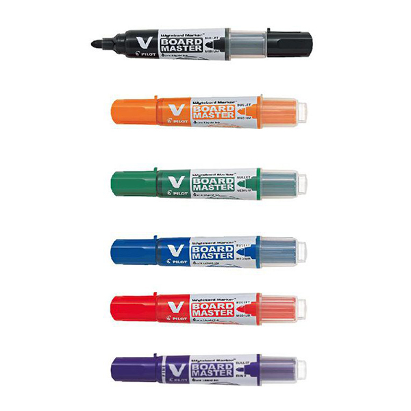 PILOT V BOARD MASTER WHITEBOARD MARKER - Black