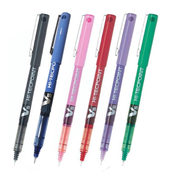 PILOT V5 PEN - Black (BX-V5)