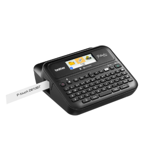 Pt-D610Bt Laminated Label Printer BROTHER PT-D610BT LAMINATED LABEL PRINTER