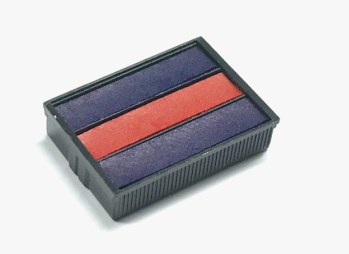 SHINY S303-7 INK PAD - FOR 303/302D Blue & Red