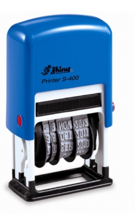 SHINY S400 SELF INKING DATE STAMP