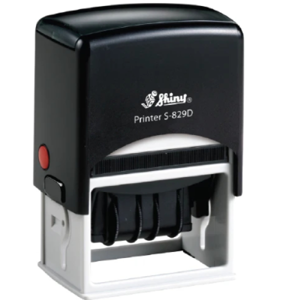 SHINY S829D DATE SELF INKING STAMP 64 X 40mm