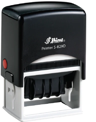 SHINY S829D DATE SELF INKING STAMP 64 X 40mm