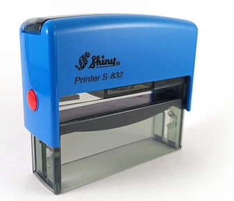 SHINY S832 SELF INKING STAMP 75X15MM