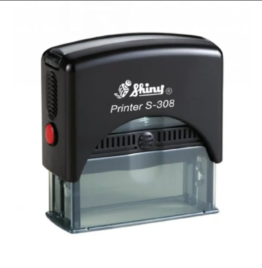 SHINY S308 SELF INKING STAMP 45 x 10mm