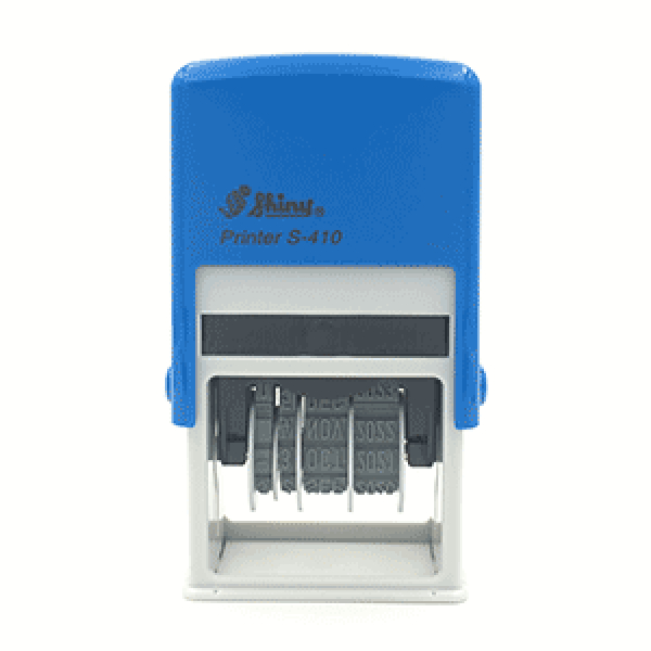 SHINY S410 EMAILED SELF INKING DATE STAMP