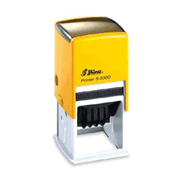 SHINY S530D SELF INKING DATE STAMP 32X32MM