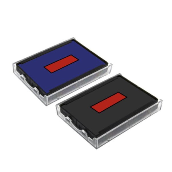 SHINY S827D-7 INK PAD FOR S827 BLUE / RED