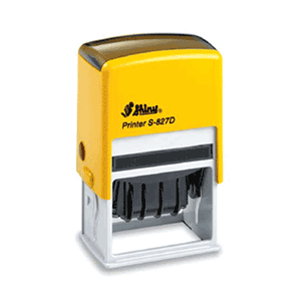 SHINY S827D SELF INKING DATE STAMP 50X30MM