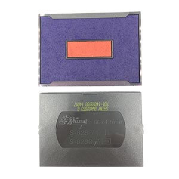 SHINY SELF INKING REPLACEMENT PAD S828D-7 2 color(BLUE/RED)