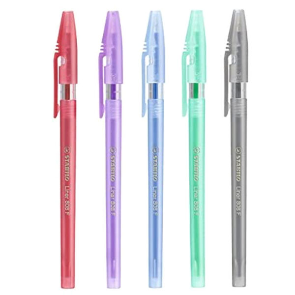 STABILO 808F BALL PEN - Blue