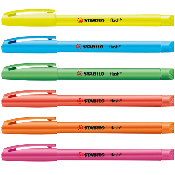 STABILO HIGHLIGHTER FLASH 555 - Yellow