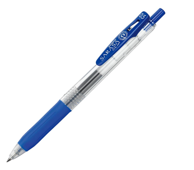 ZEBRA SARASA CLIP PAN 0.5MM, JJ15-BL (BLUE)